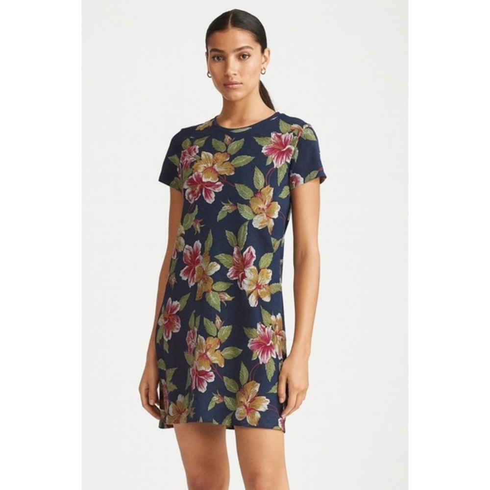 Polo by Ralph Lauren Navy Floral Mini Dress